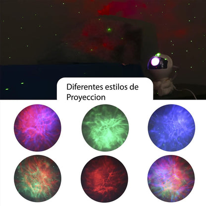 Mini Astronauta Proyector De Galaxia