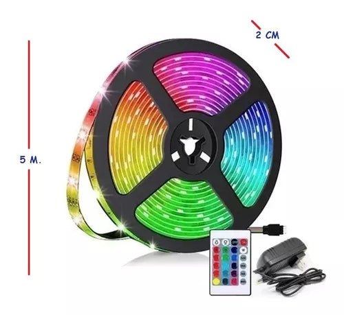 LUCES LED RGB 5 metros