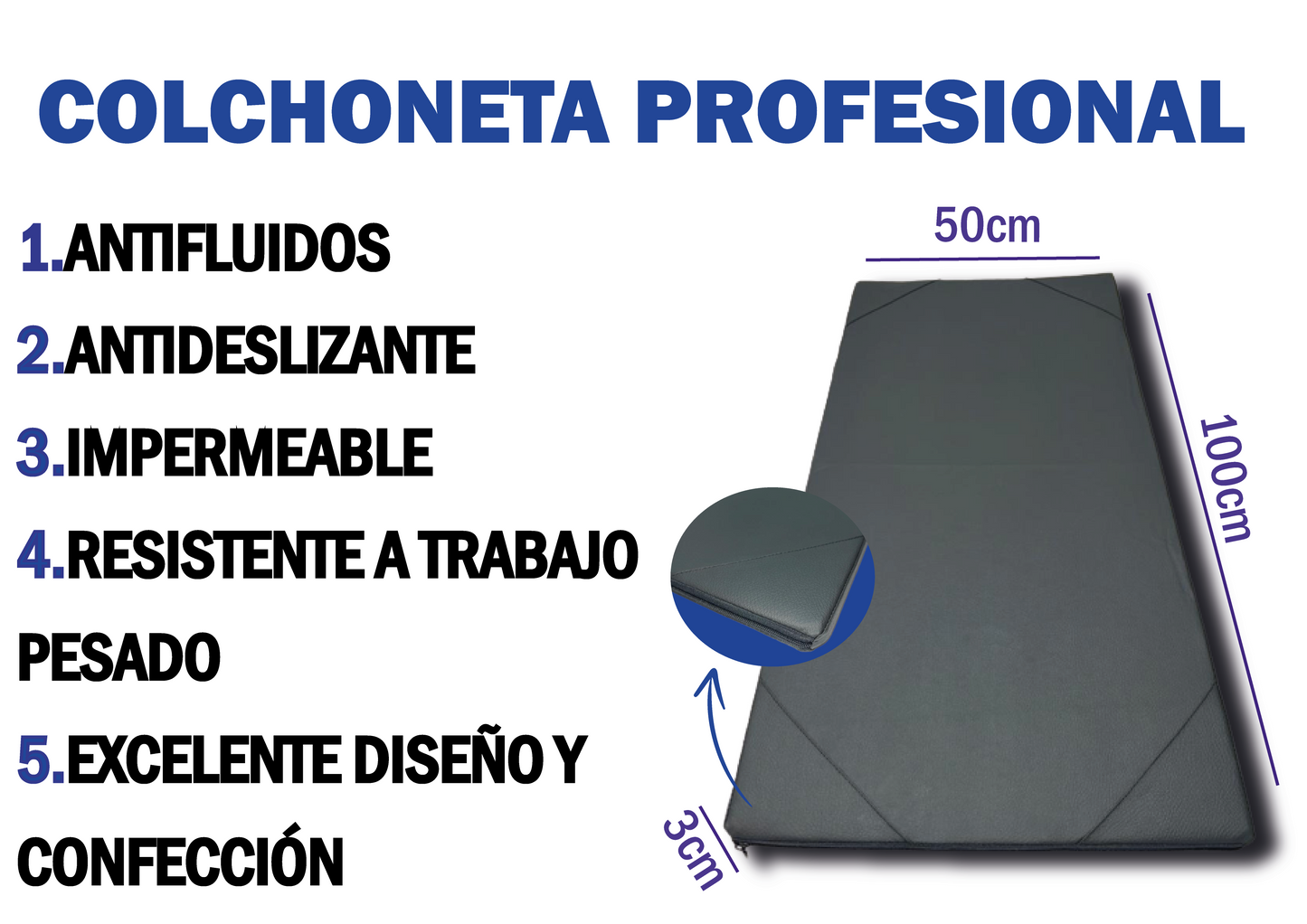 COLCHONETA PROFESIONAL PARA GIMNASIO