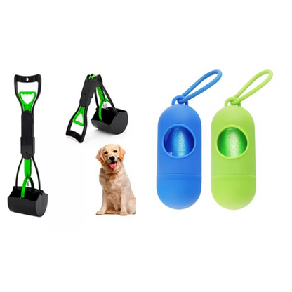 Recogedor Excremento Mascotas+Dispensador